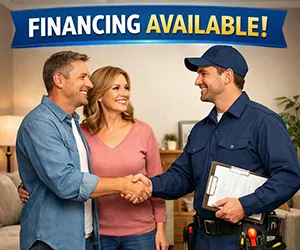 We have financing options available.